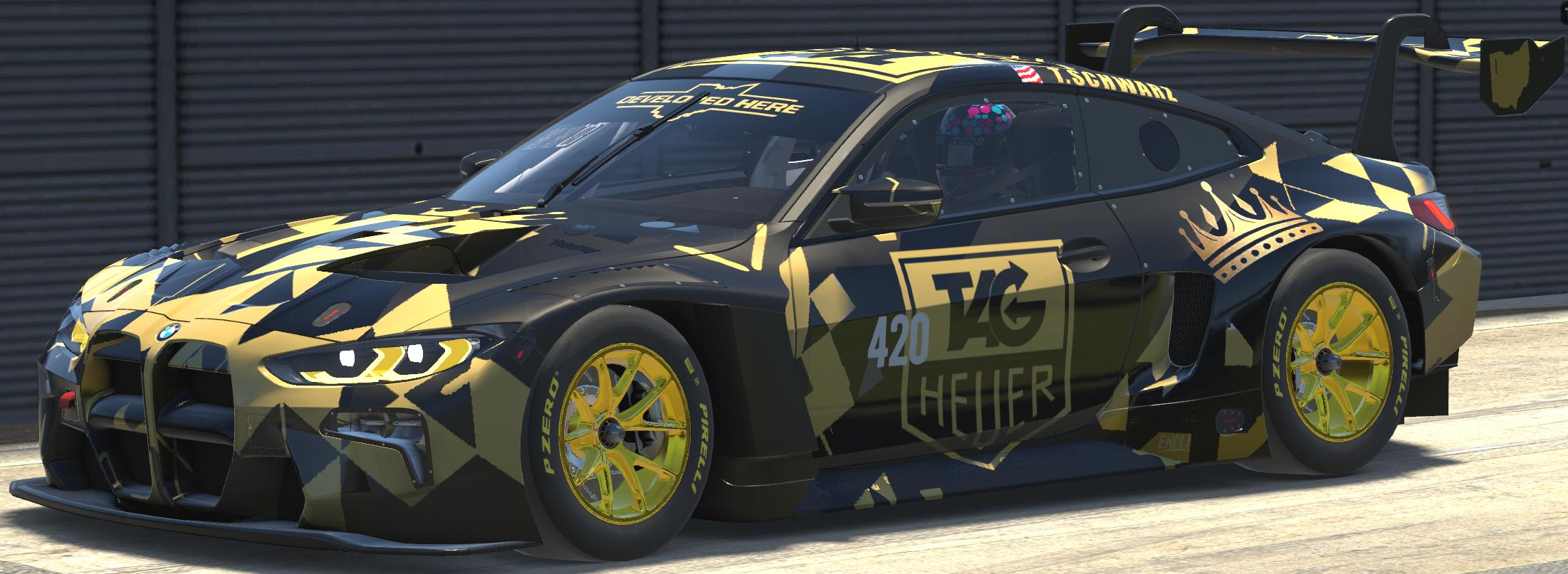 Preview of Proton Tag Gold Is For Winners BMW M4 GT3  by Todd Schwarz
