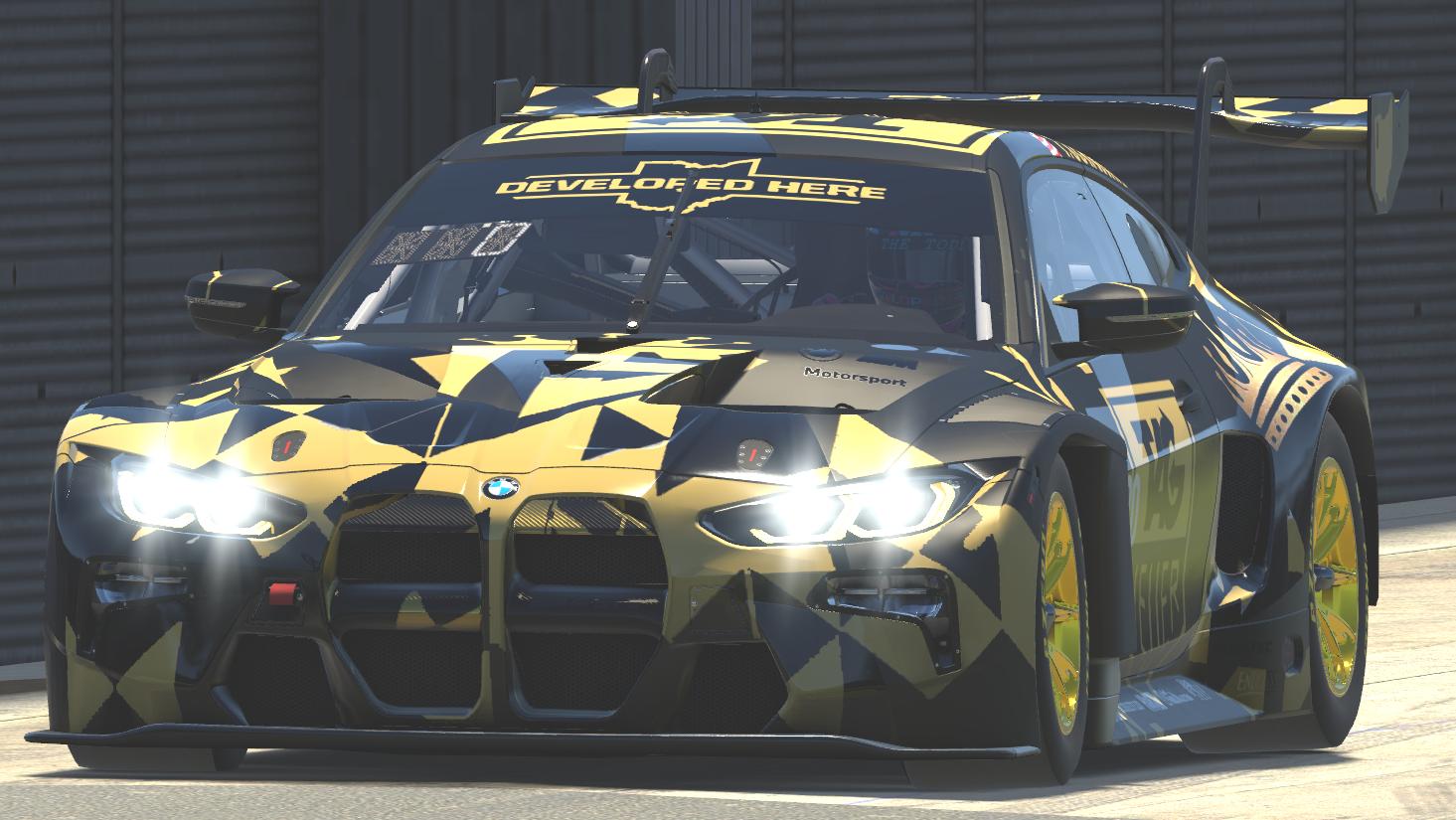 Preview of Proton Tag Gold Is For Winners BMW M4 GT3  by Todd Schwarz