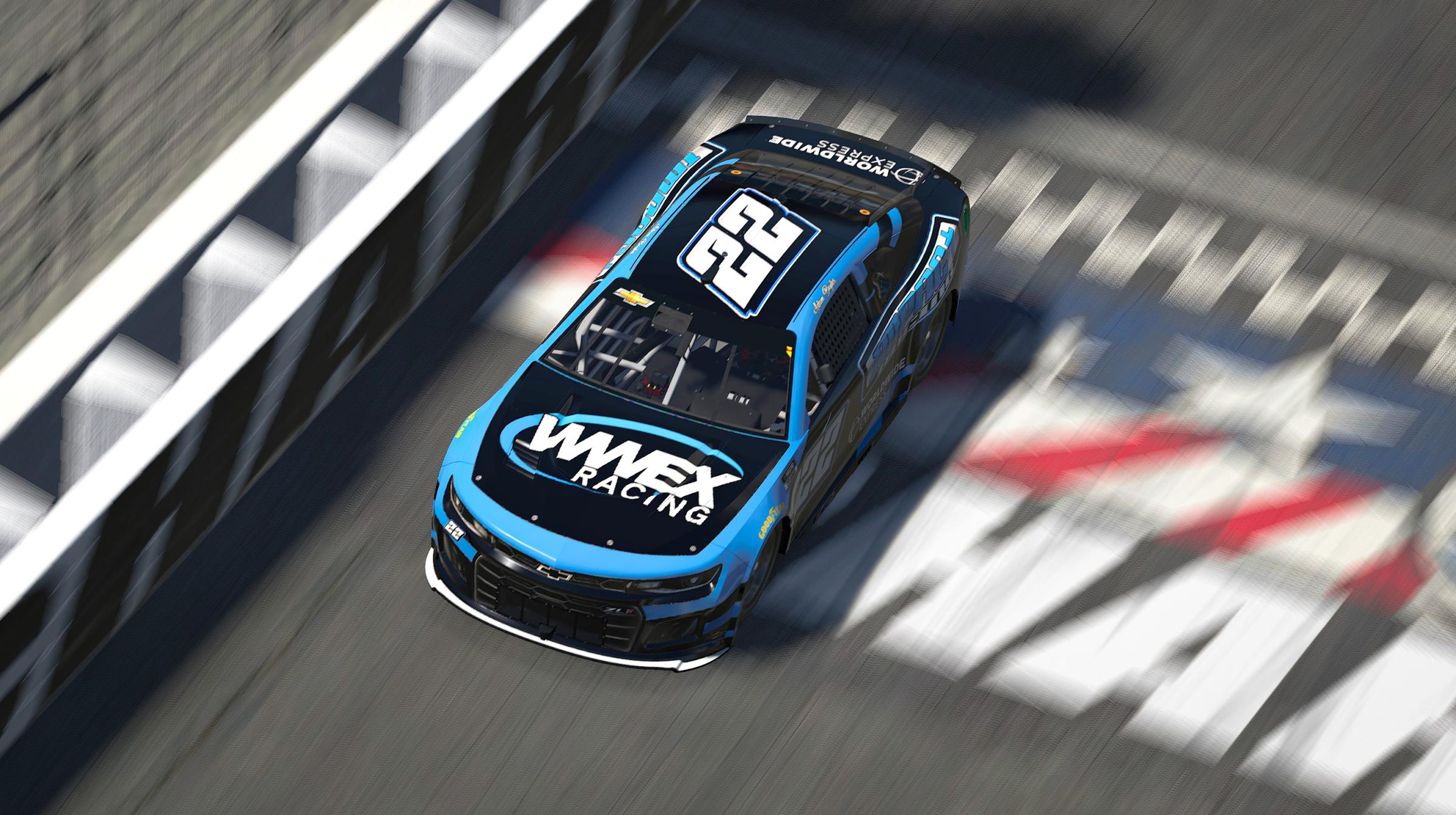 Preview of Adam Boyles No. 22 NASCAR NextGen Chevorlet Camaro ZL1 by Brandon Berrier