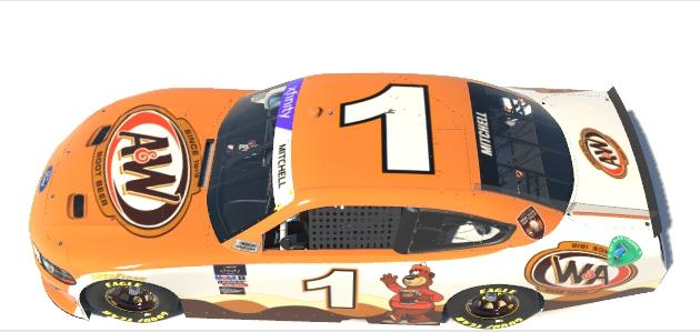 Preview of A&W Root Beer Xfinity Ford Mustang by Michael M.