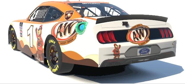 Preview of A&W Root Beer Xfinity Ford Mustang by Michael M.