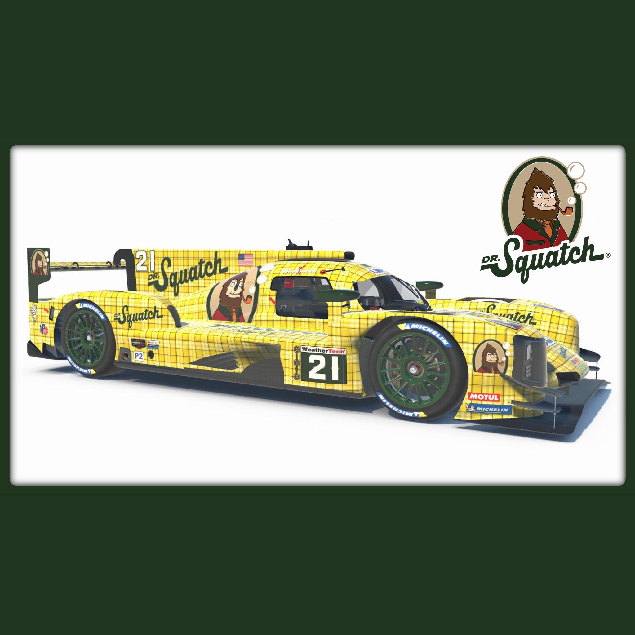 Preview of Dr. Squatch: Yellow Plaid: LMP2 by JW Salyers