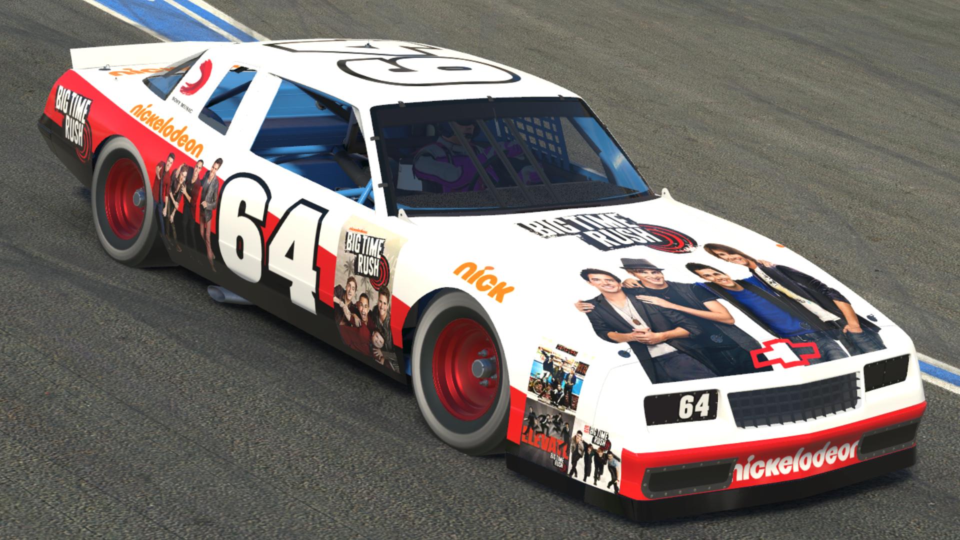 Preview of Big Time Rush NASCAR Chevrolet Monte Carlo - 1987 by Jasper De Jong