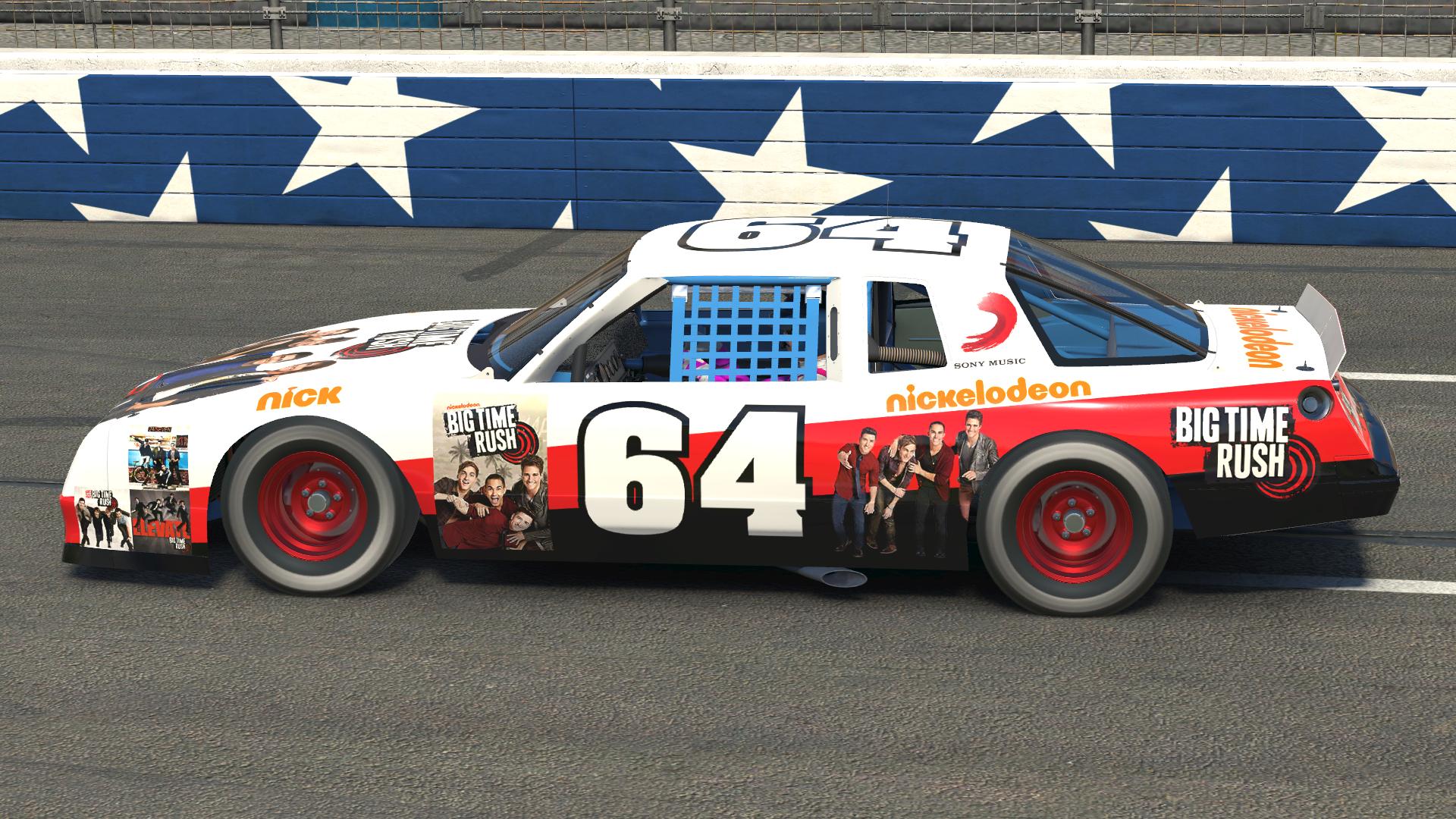 Preview of Big Time Rush NASCAR Chevrolet Monte Carlo - 1987 by Jasper De Jong