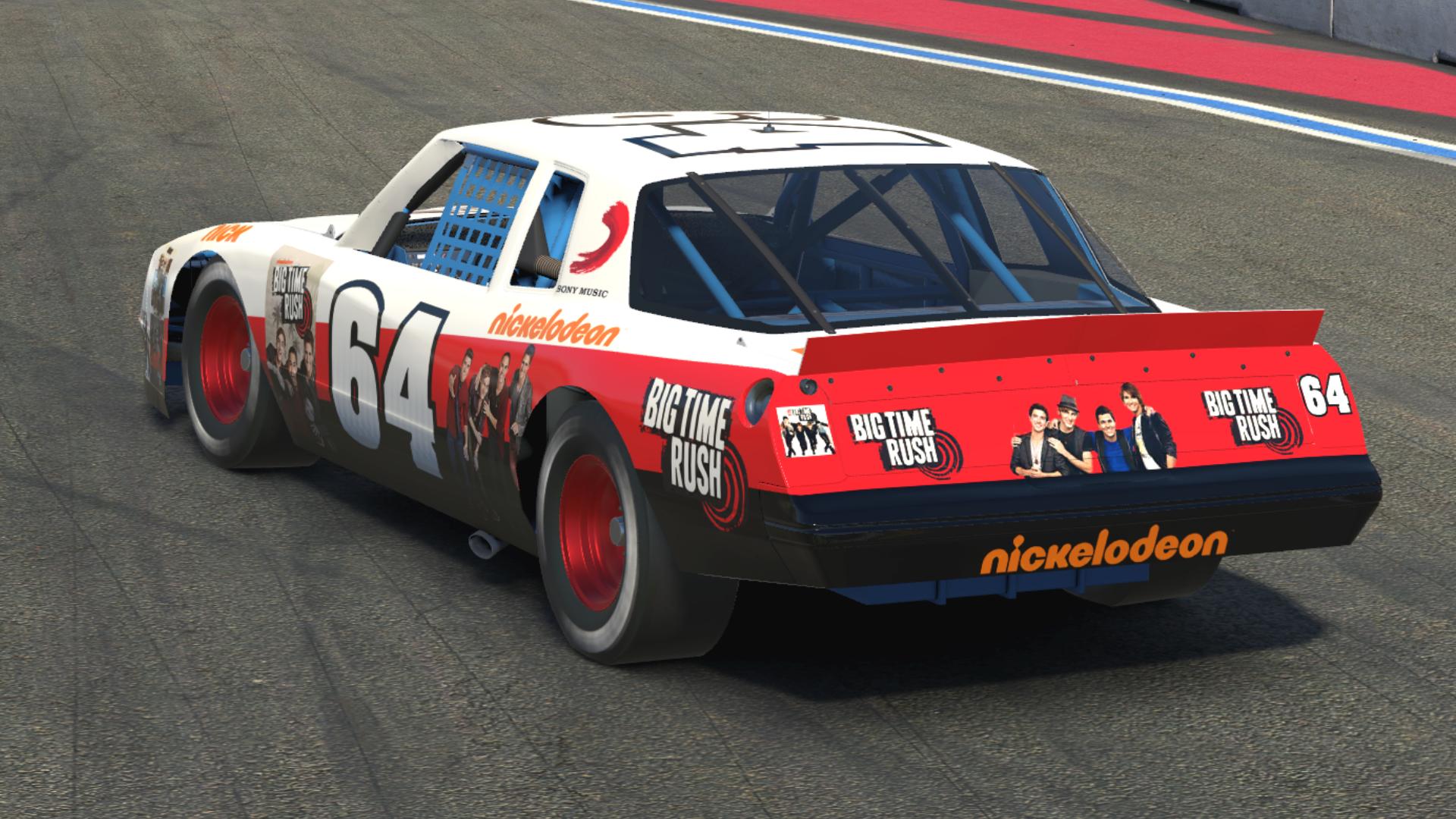 Preview of Big Time Rush NASCAR Chevrolet Monte Carlo - 1987 by Jasper De Jong