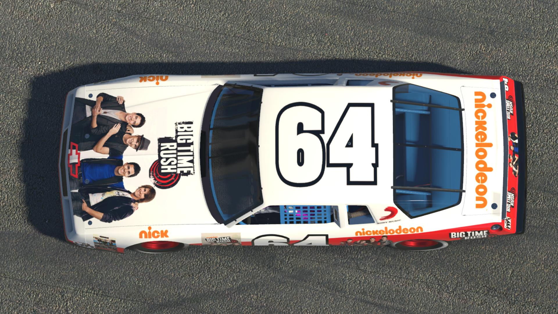 Preview of Big Time Rush NASCAR Chevrolet Monte Carlo - 1987 by Jasper De Jong