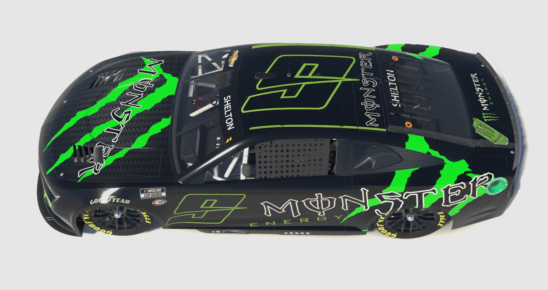 Preview of Chevrolet Camaro ZL1 Nextgen 9 monster energy Green Black copy by Roger S.