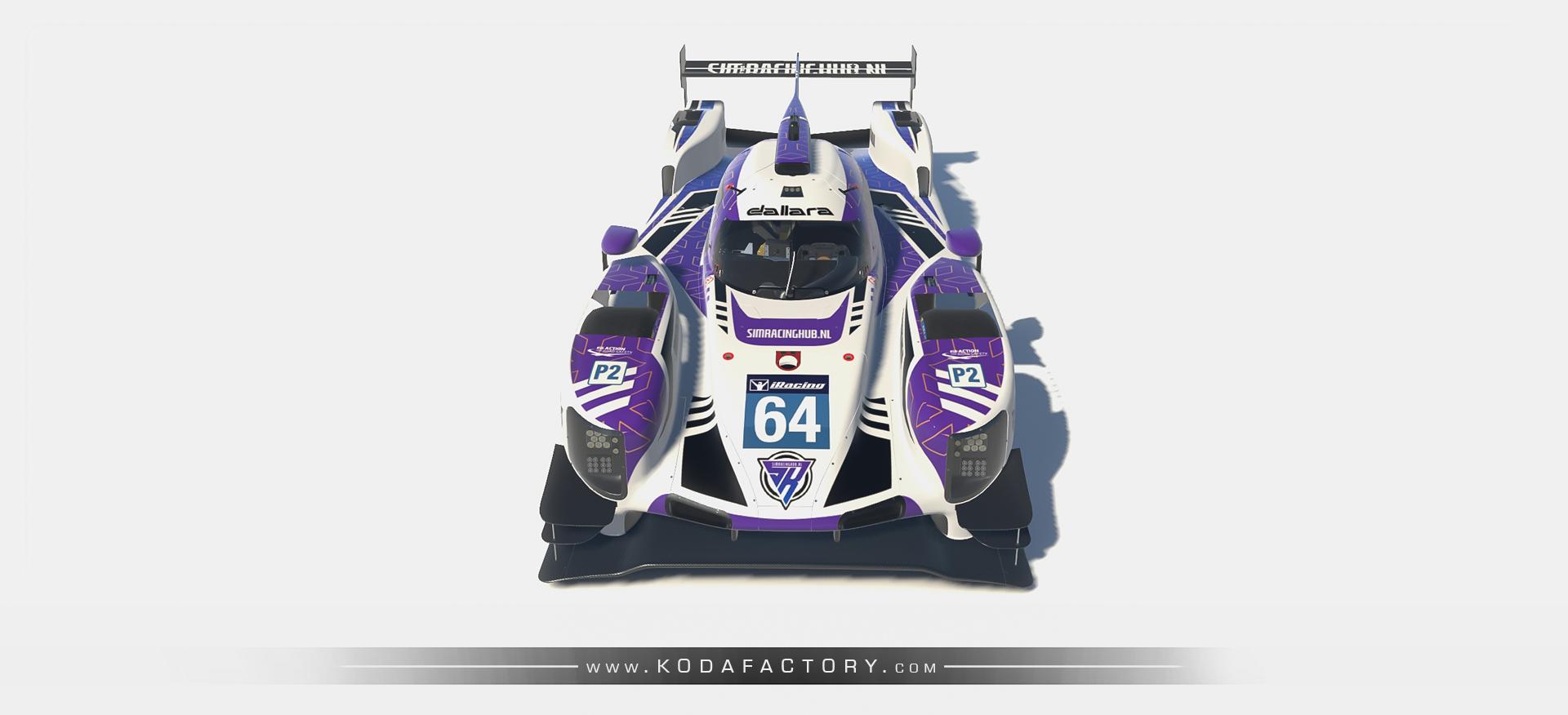 Preview of Dallara P217 - White (SimRacingHub.nl) by Wilco Verhaegh