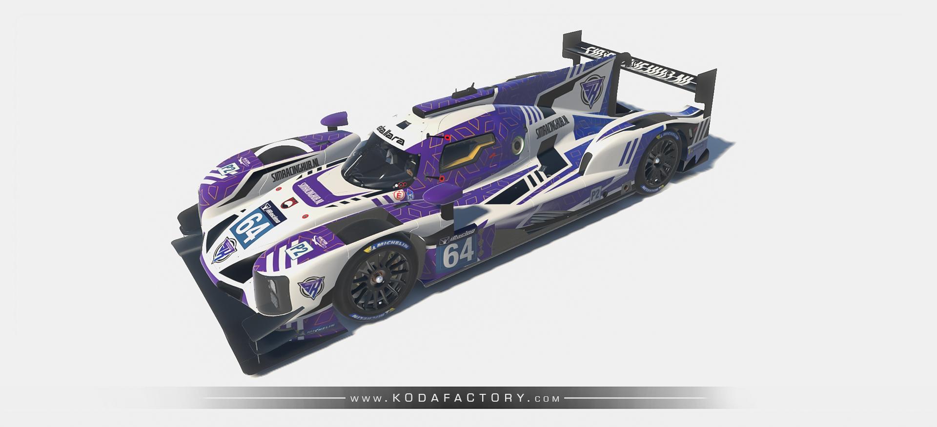 Preview of Dallara P217 - White (SimRacingHub.nl) by Wilco Verhaegh