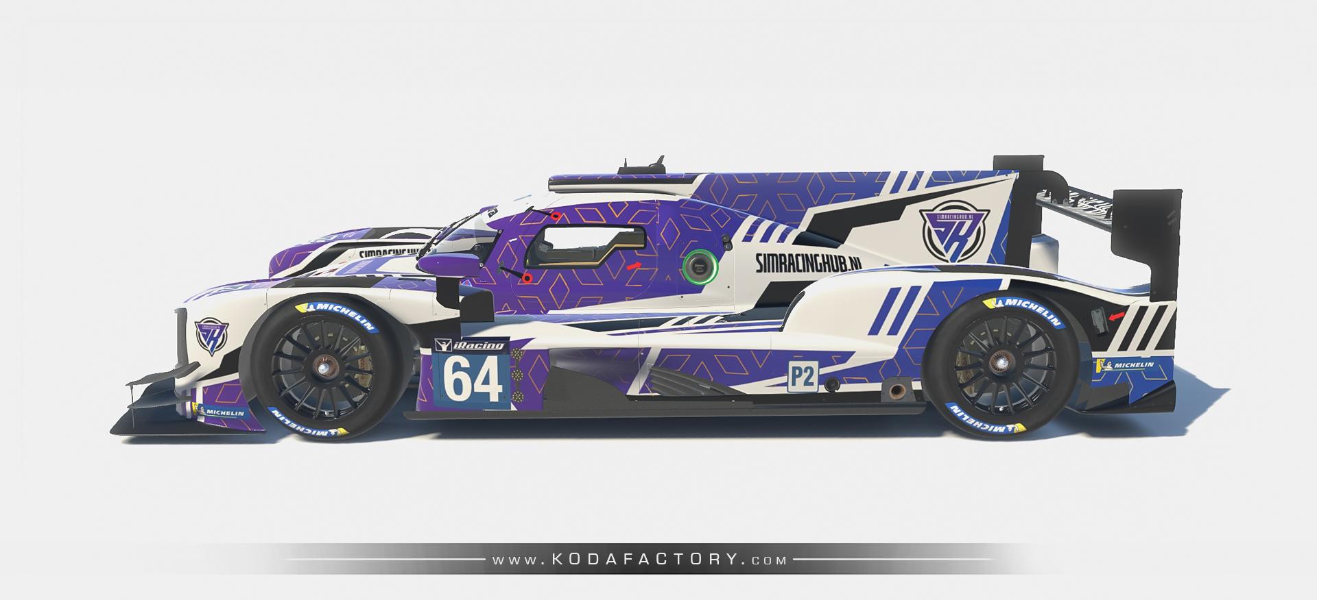 Preview of Dallara P217 - White (SimRacingHub.nl) by Wilco Verhaegh