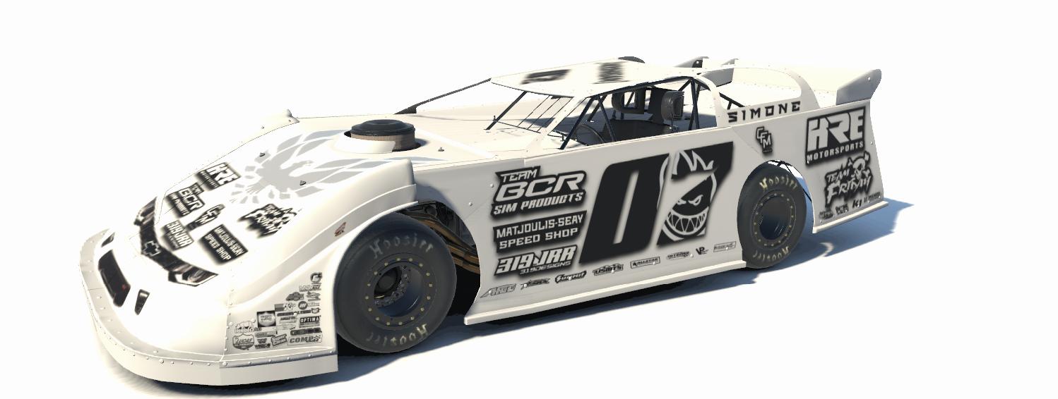 Preview of late model simone trans am white by Jaxson Reitzler