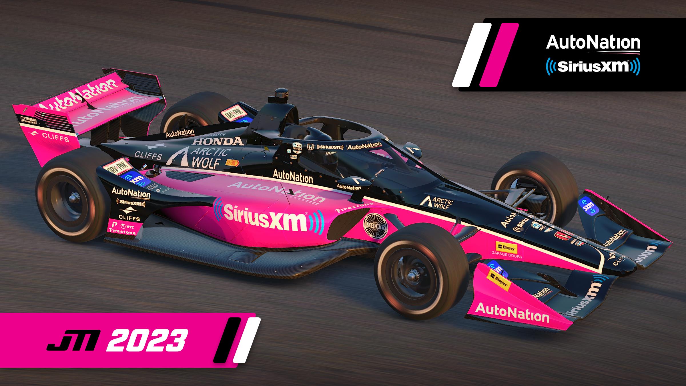2023 Helio Castroneves AutoNation SiriusXM Dallara IR18 by Jeff