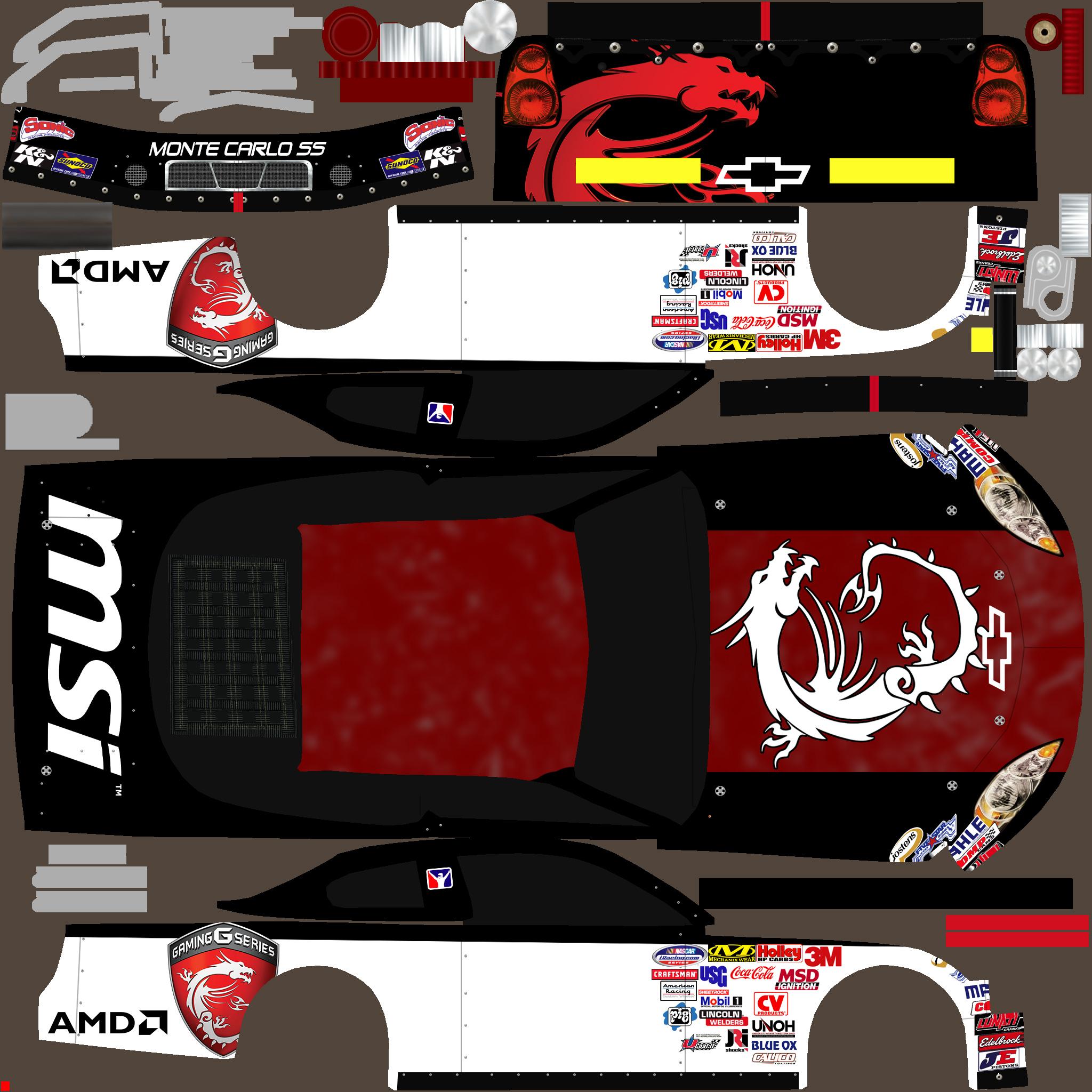 Preview of MSI Gaming Latemodel Chevrolet Monte Carlo SS by Joshua Banks