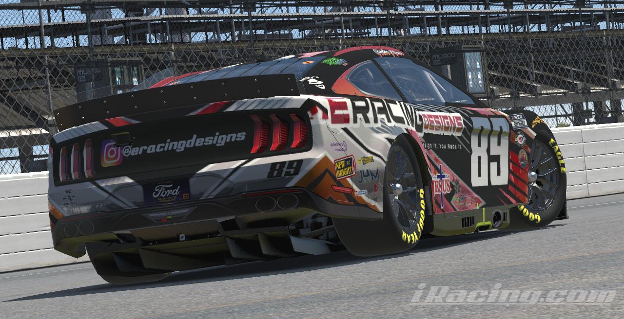 Quinten Moore #89 E Racing Designs 2023 Nextgen W/ Spec Map