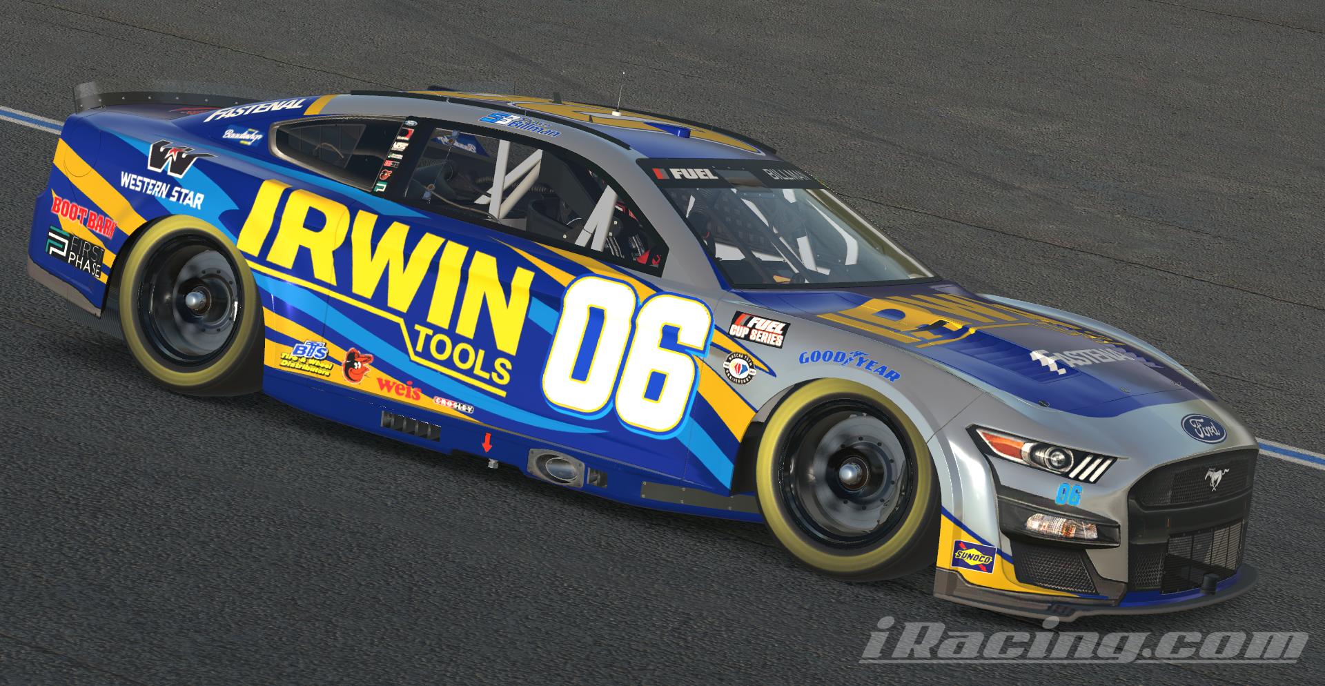 06 Irwin Ford Mustang by Shawn Billman Trading Paints