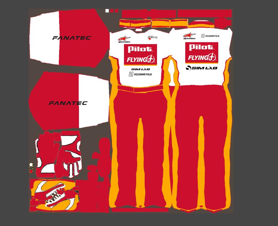 2023 Pilot Flying J Suit by Matthew Lavallee Trading Paints