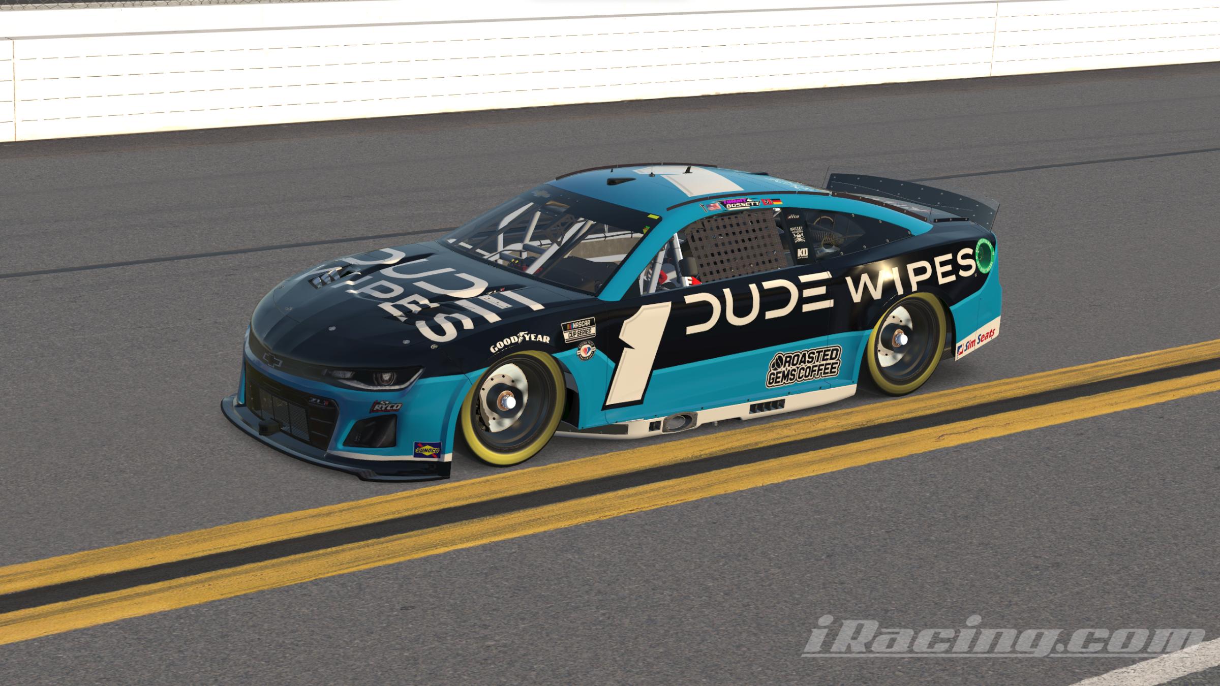 Preview of Tommy Gossett 2023 Dude Wipes Cup scheme (Custom #1) by Kooper G.