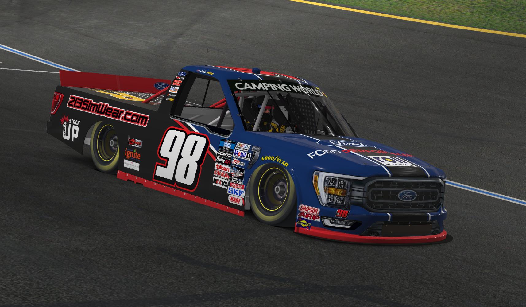 Dominic Lee Ford #98 by Blake Roebuck - Trading Paints