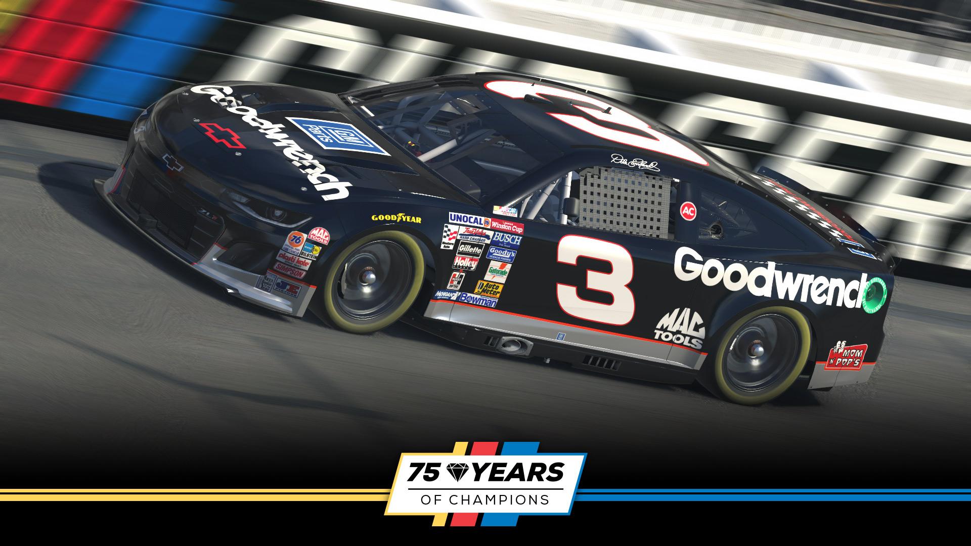 Preview of Dale Earnhardt - 1993 - 75 Years: The Champions by Paul Newton