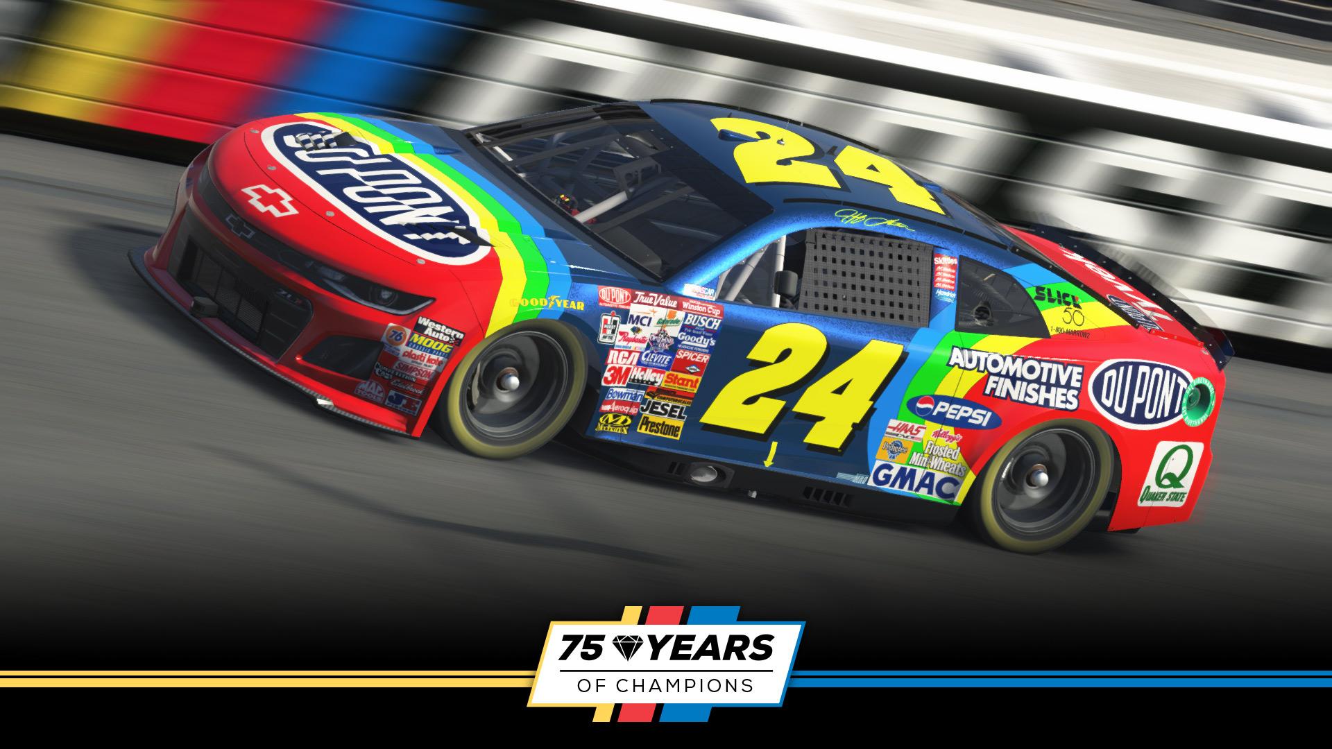 Preview of Jeff Gordon - 1997 - 75 Years: The Champions by Paul Newton
