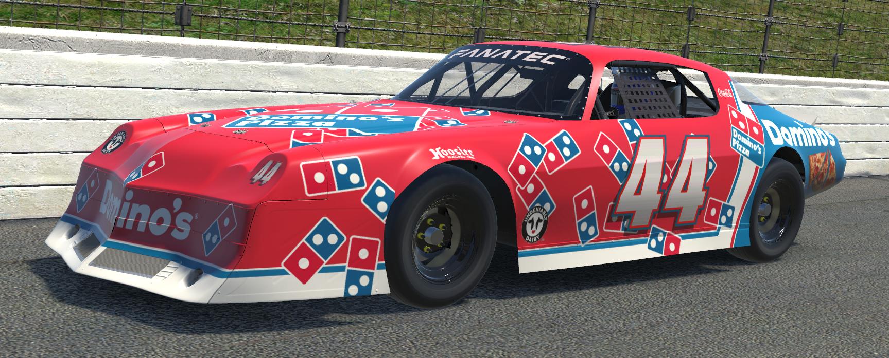 アメリカ雑貨　Domimo's pizza 車載看板 Street Stock Dominos Pizza by Brian J Oshenska - Trading Paints