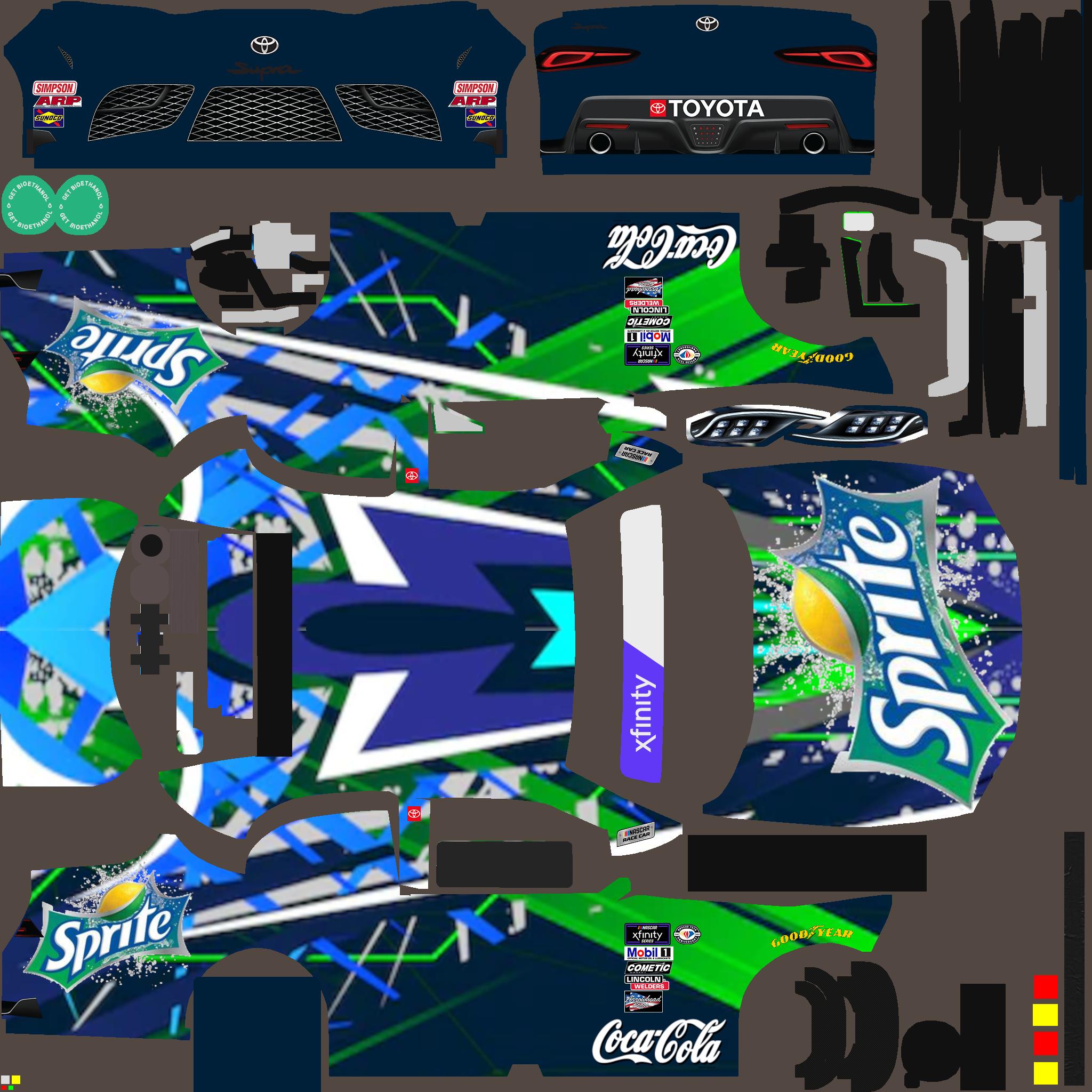 Preview of Toyota Supra Class B sprite  by Chris D.