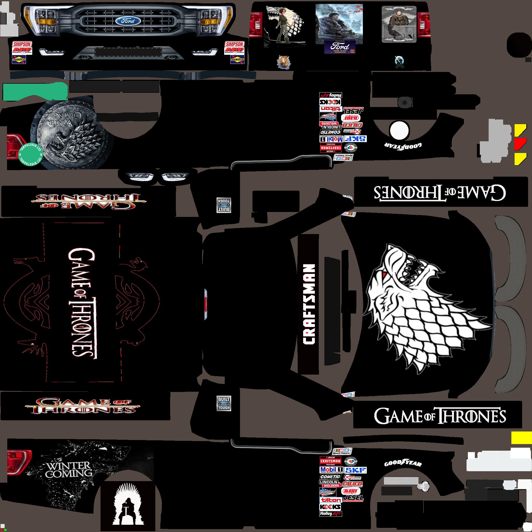 Preview of Ford F150 Craftsmen Game Of Thrones Truck by Justin Hughes6