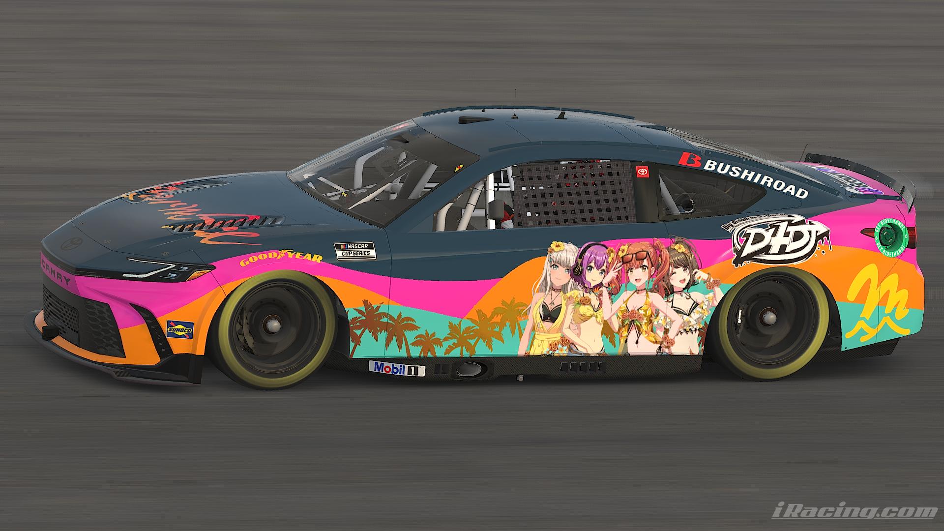 D4DJ Merm4id Next-gen NASCAR by Casey Bence - Trading Paints