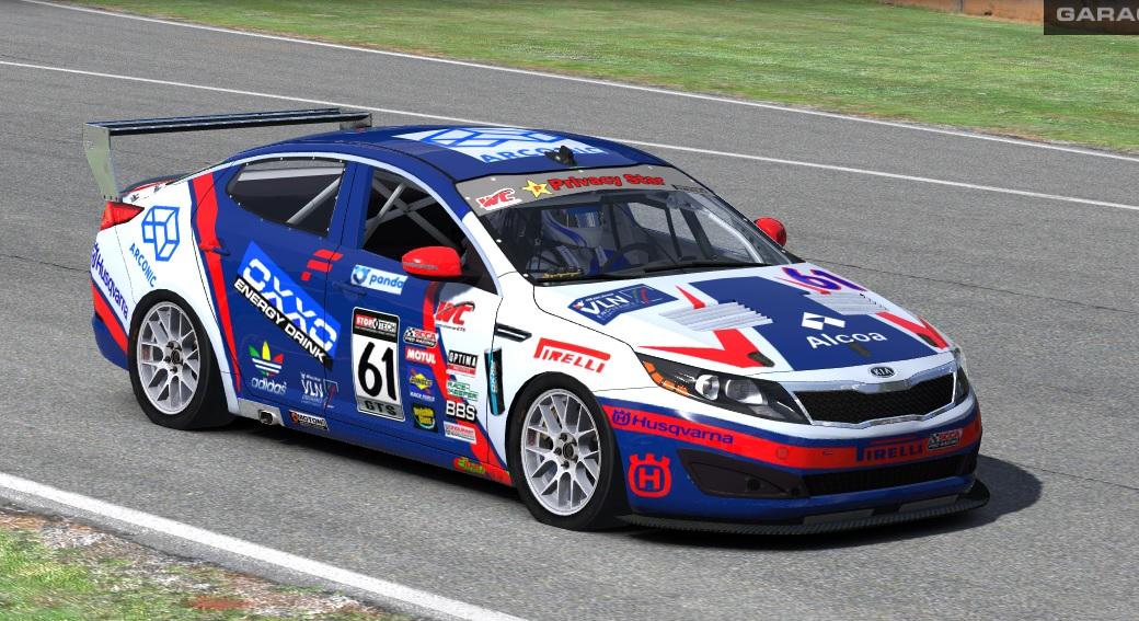 Preview of Kia for VLN sponsored by ALCOA & ARCONIC (red line) by Tamas Kovics