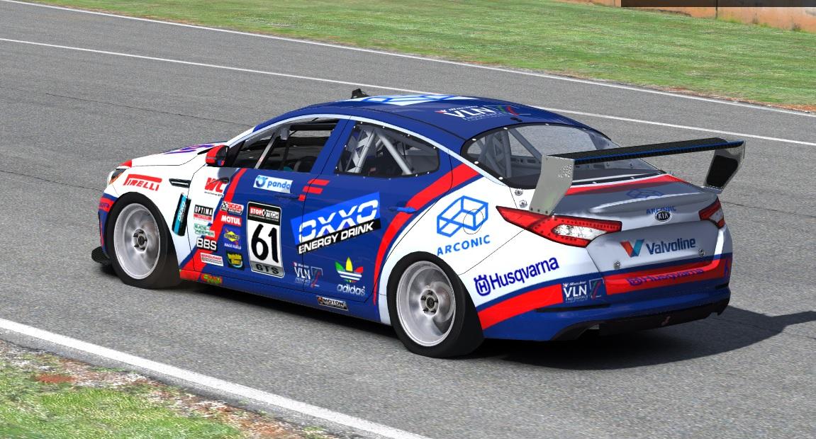 Preview of Kia for VLN sponsored by ALCOA & ARCONIC (red line) by Tamas Kovics