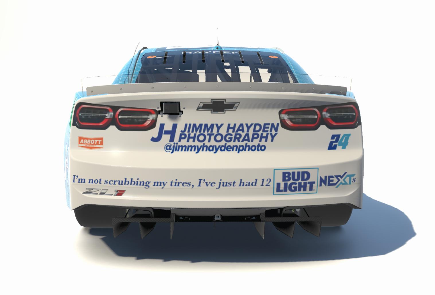 Bud Light Next - Next Gen Camaro - #24 by Jimmy Hayden - Trading Paints