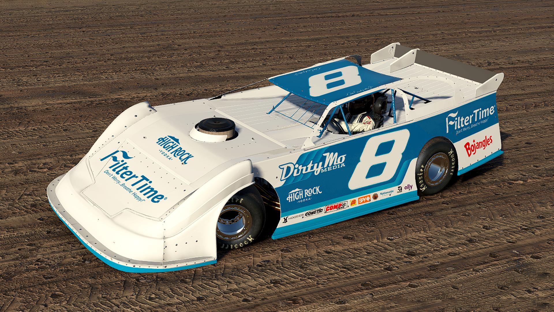 Preview of #8 FilterTime Dirt Late Model by Skyler Fox4