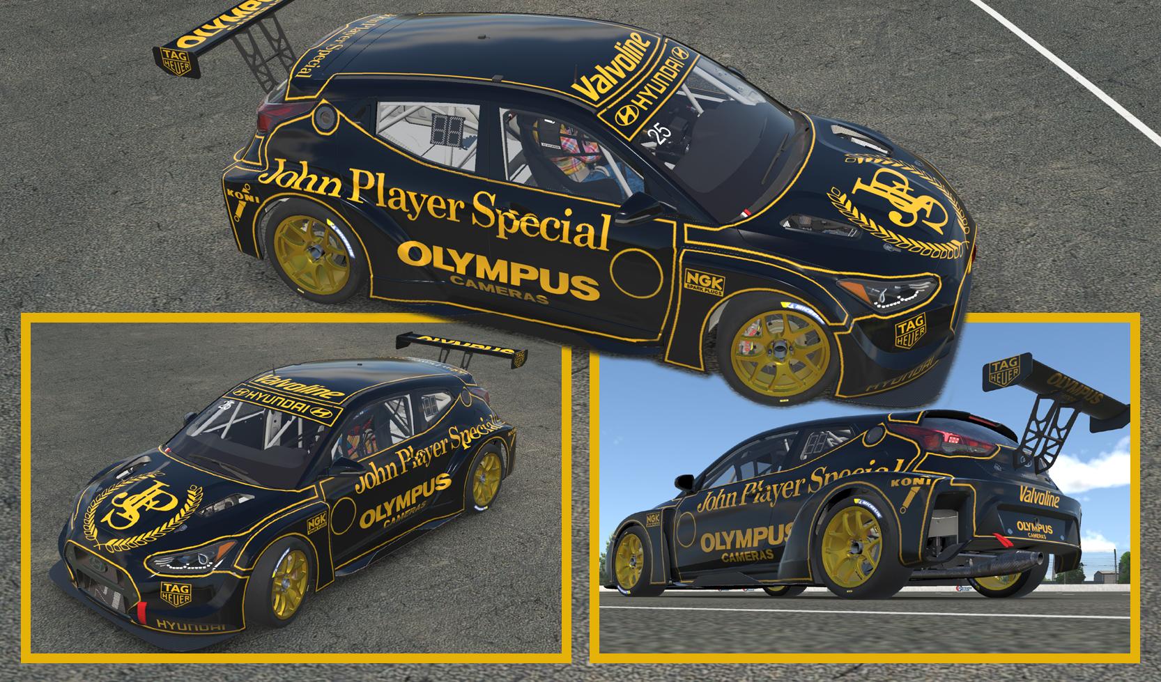 Hyundai Veloster JPS by Clyde Coman - Trading Paints