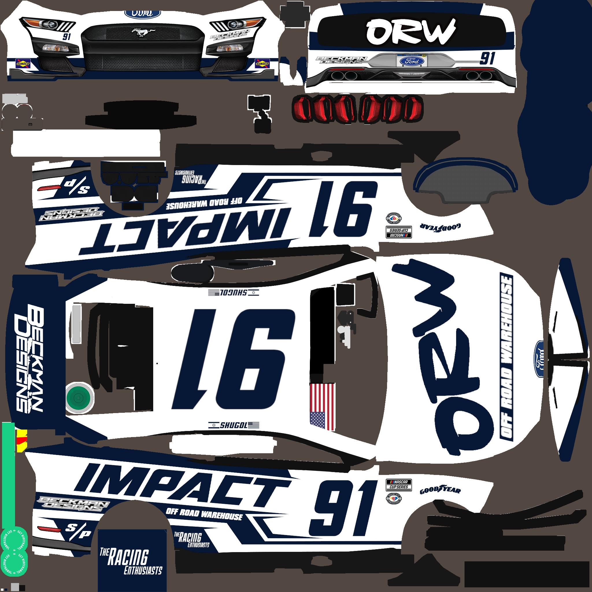 Preview of Ford Mustang titanium car Nextgen by Aaron D Kovnot