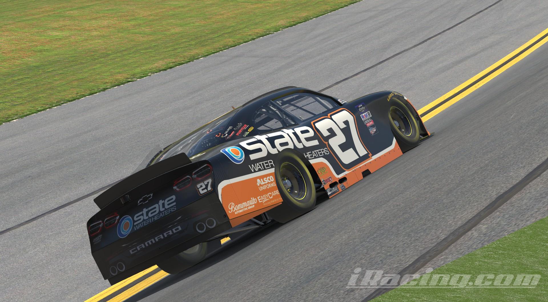 Jeb Burton 2023 State Water Heaters JAR 27 by Jonathan Foshe Trading