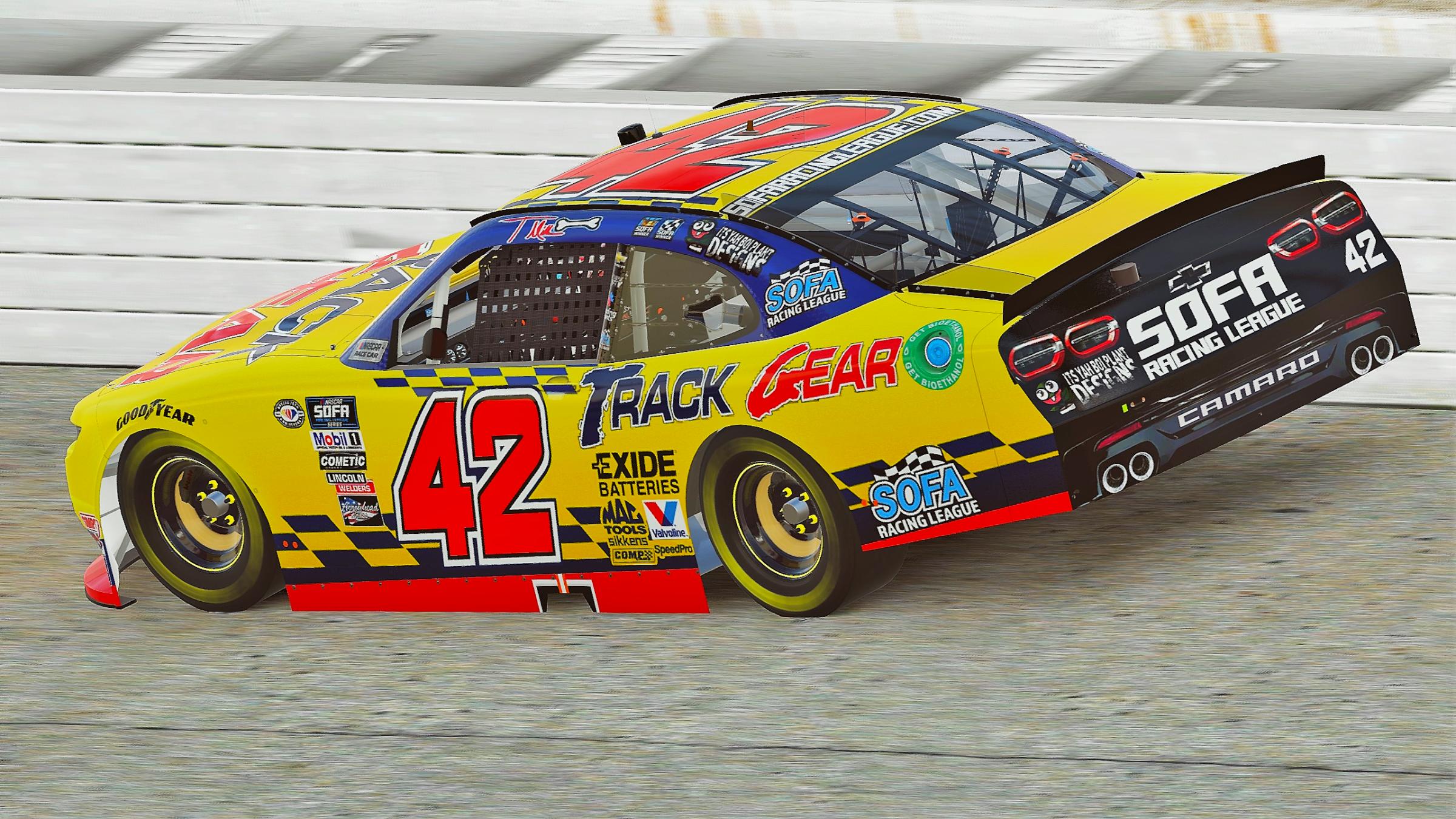 Track Gear Throwback Custom by Daniel Plant Smith Trading Paints