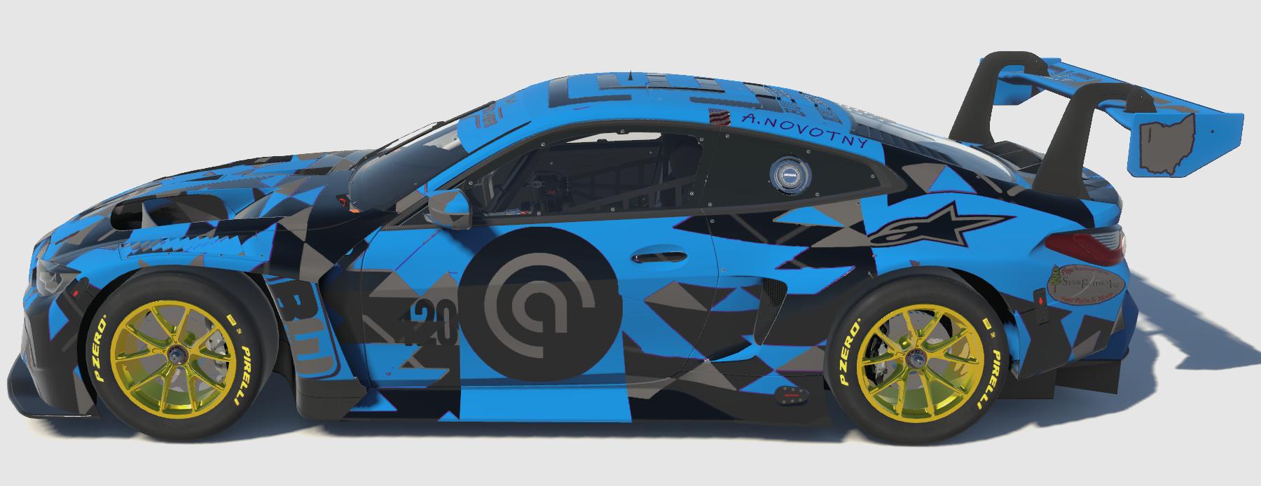 Preview of A. Novotny Racing Blue Proton BMW M4 GT3 by Todd Schwarz