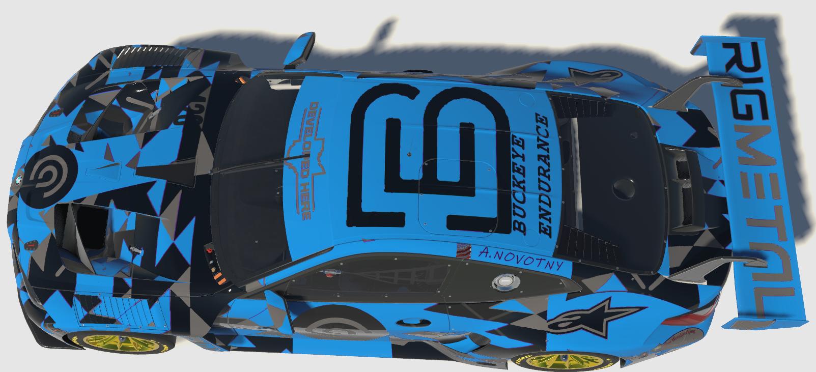 Preview of A. Novotny Racing Blue Proton BMW M4 GT3 by Todd Schwarz