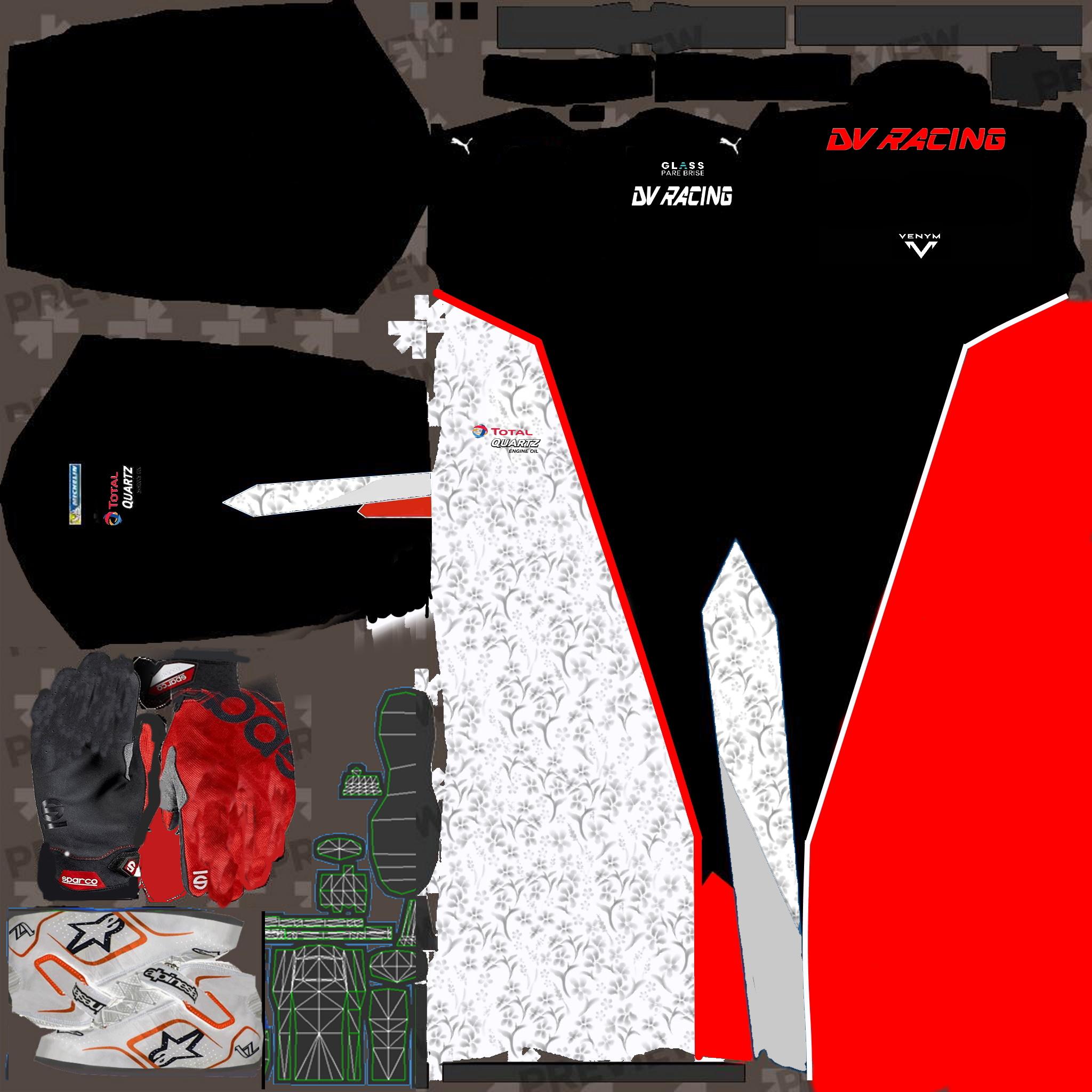 Preview of Combi DVRACING TEAM  by Mathieu Da Silva