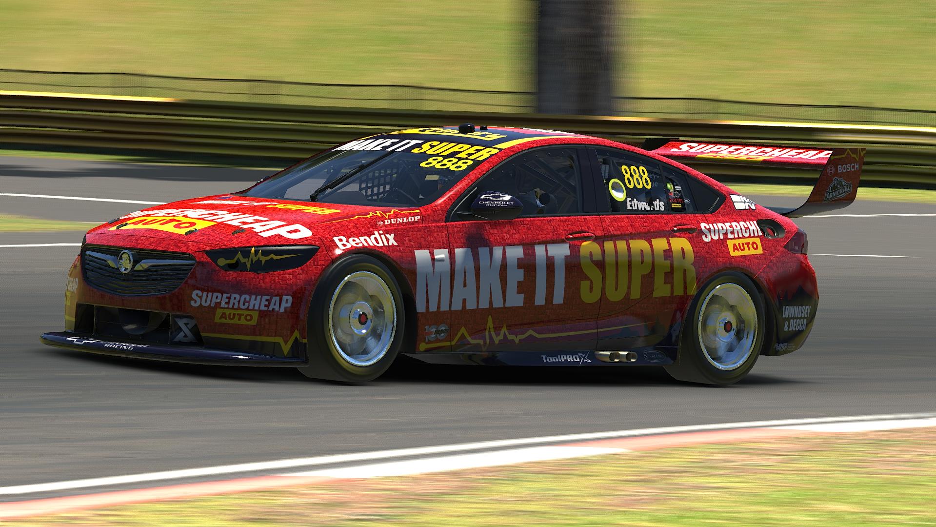 Supercheap Auto Wildcard 2022 by Isaac Edwards Trading Paints