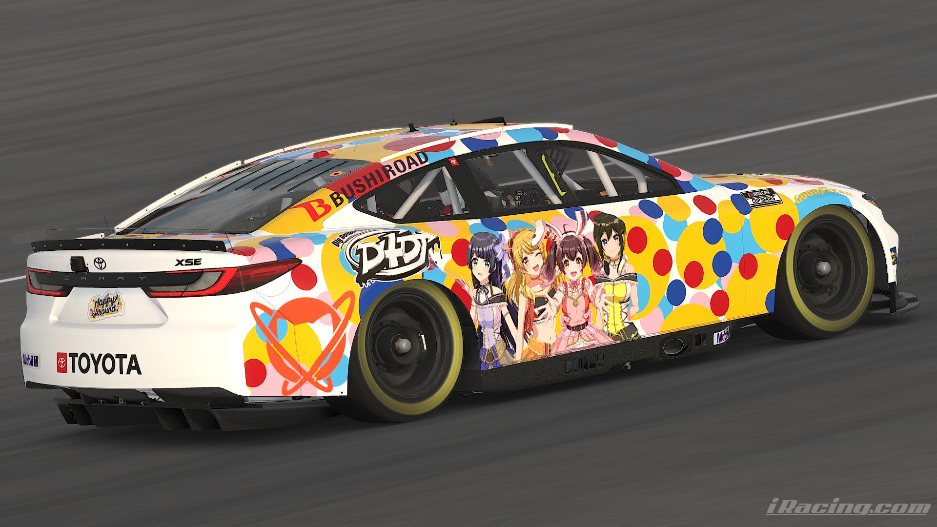 Preview of D4DJ Happy Around! Next-gen NASCAR by Casey Bence