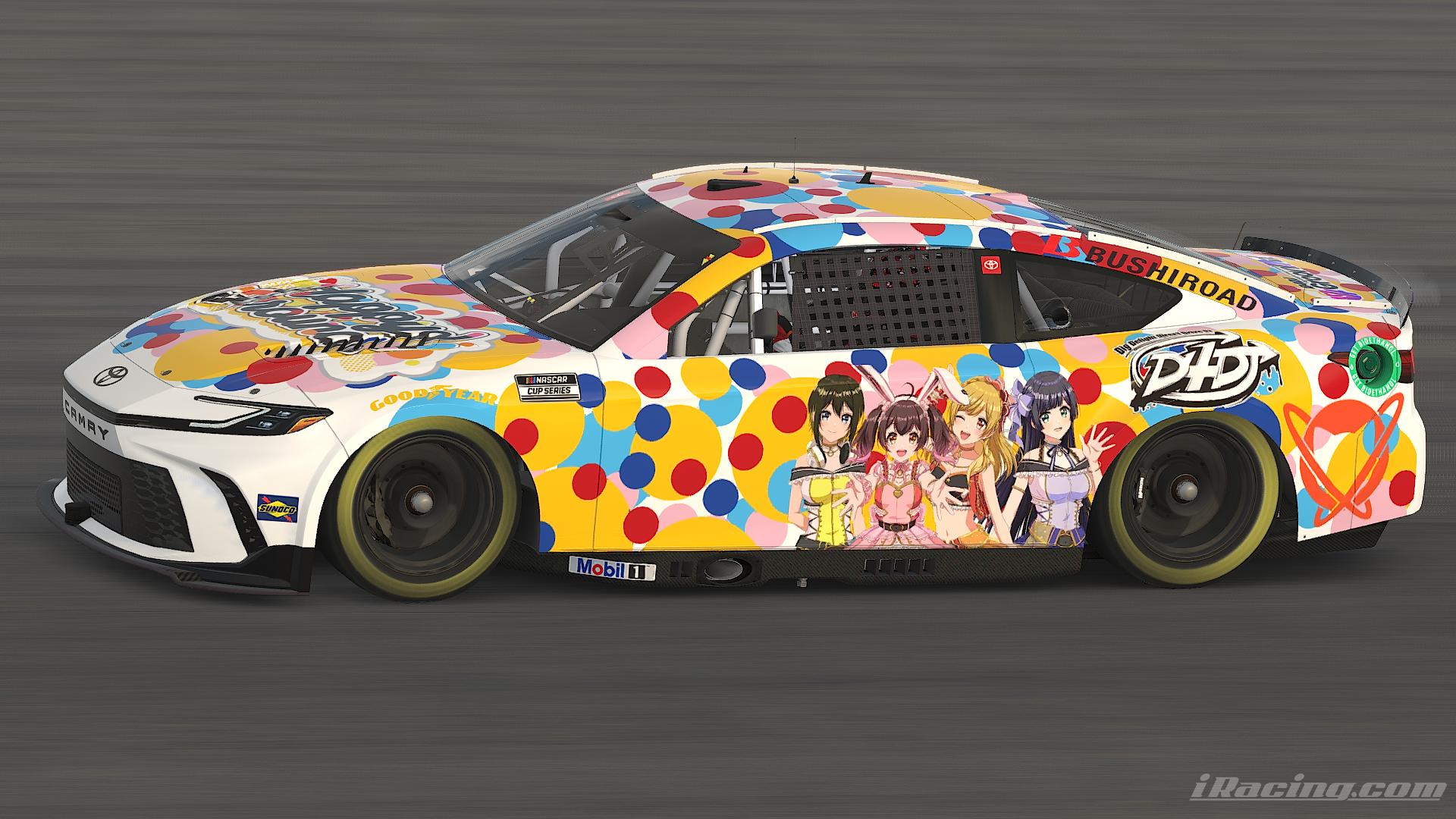 Preview of D4DJ Happy Around! Next-gen NASCAR by Casey Bence