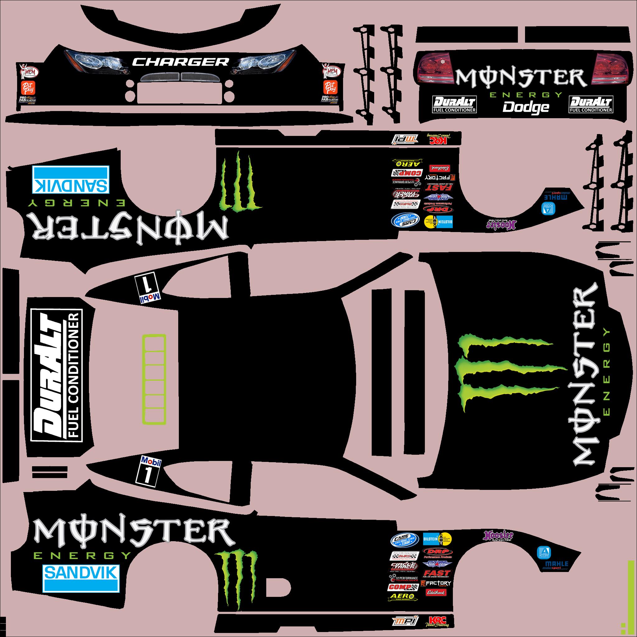 Preview of Late Model Monster by Clyde Coman