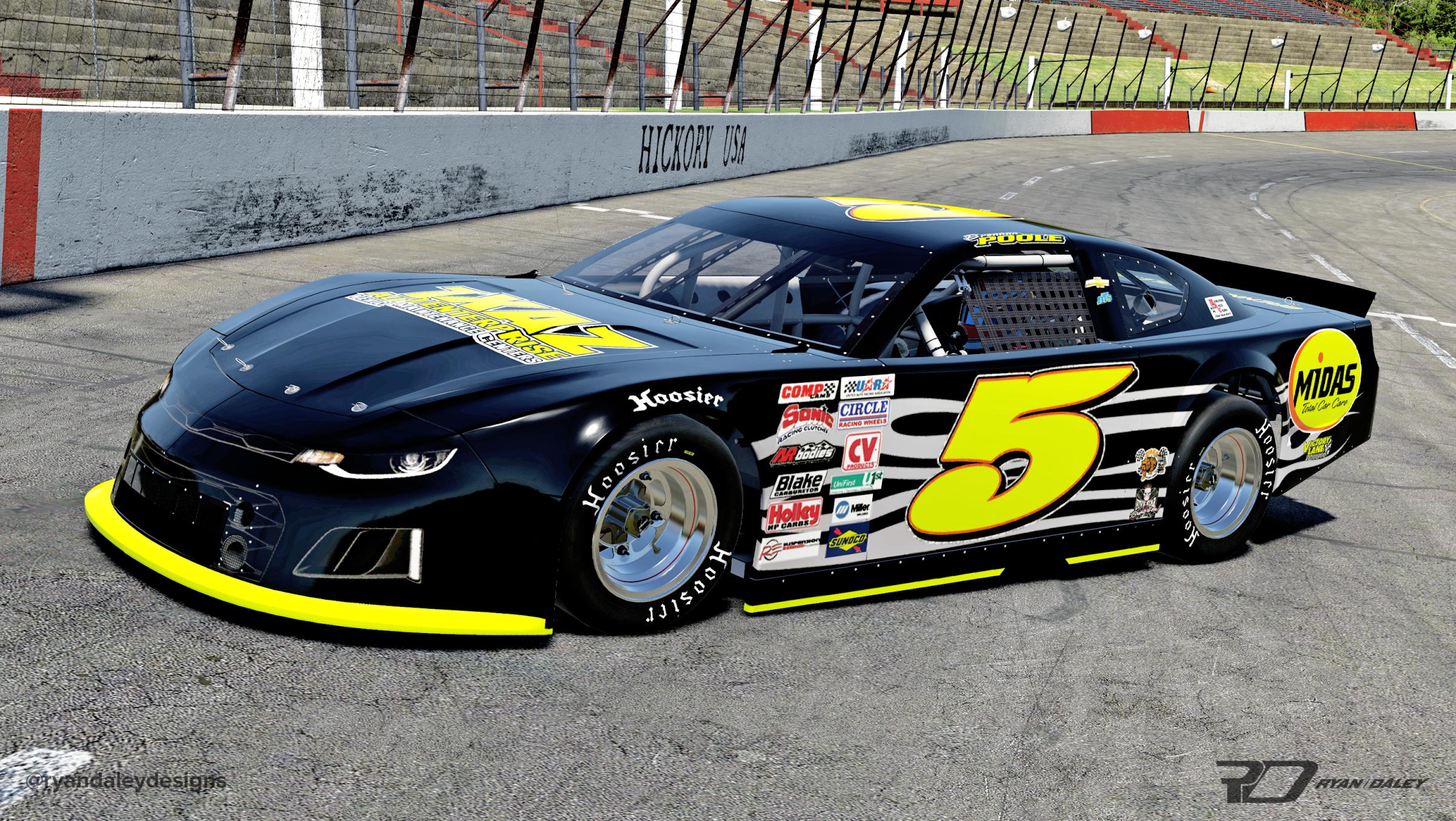 Preview of 2010 #5 Brennan Poole UARA Late Model With Numbers by Ryan Daley