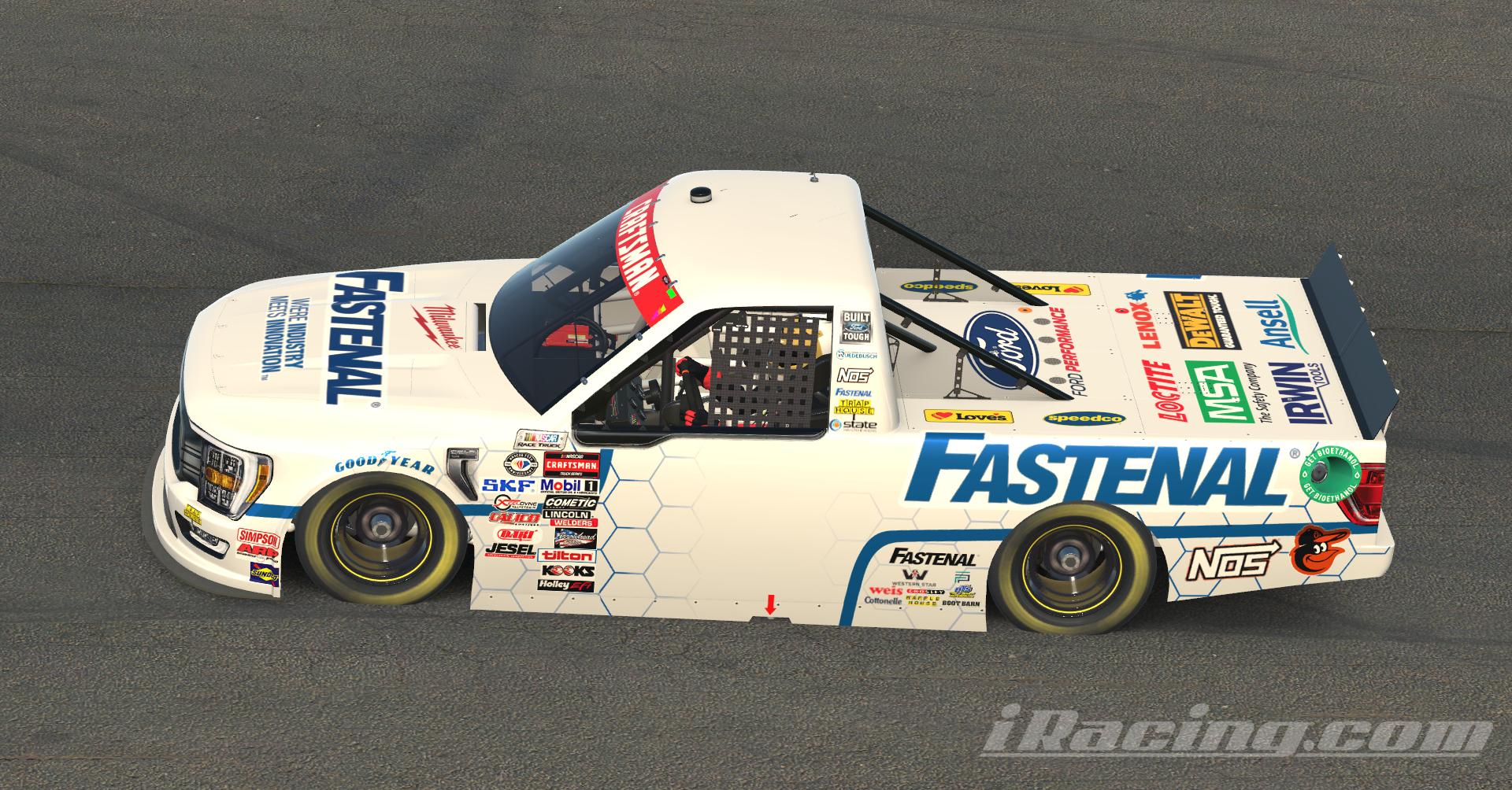 Preview of Fictional Fastenal F150 Truck (Sim Stamped) by Shawn Billman