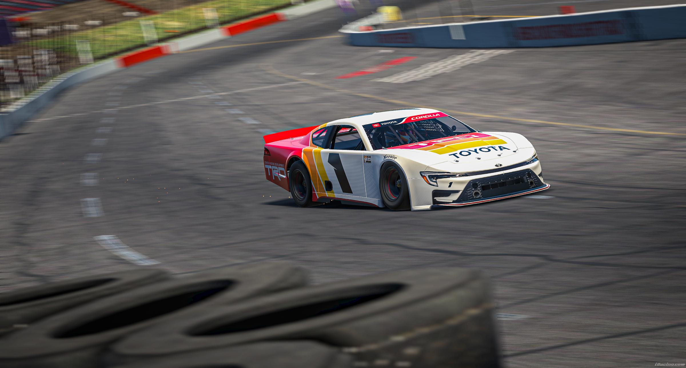 Preview of TRD Toyota Corolla Late Model Stock | Sim Stamped Numbers by Liam I Brotherton