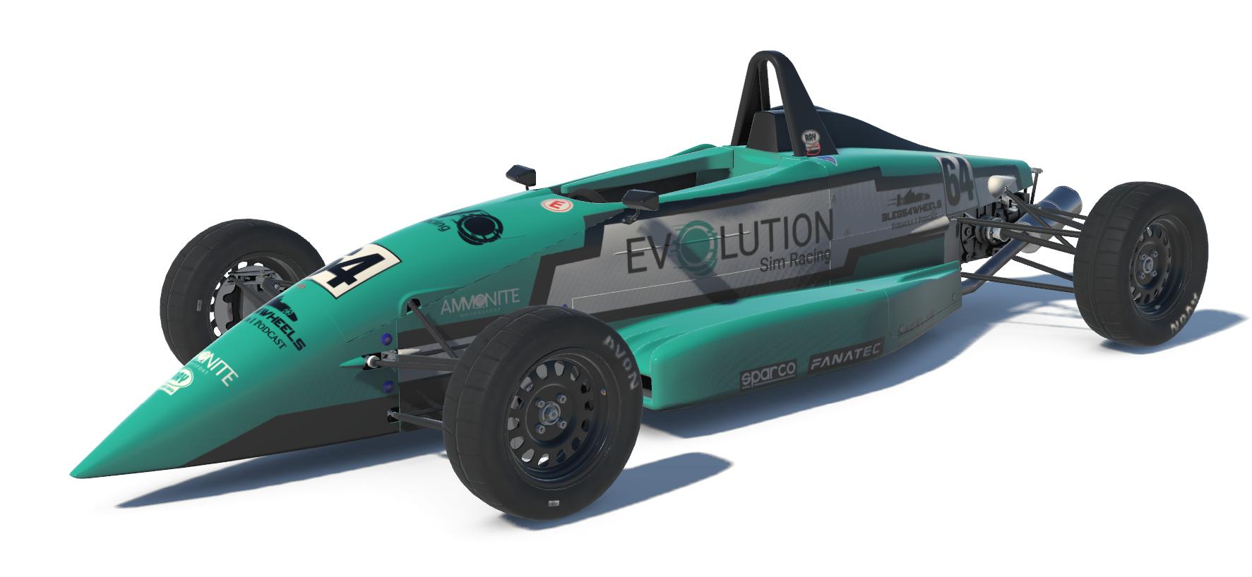 Evo Sim Racing 3L4W Ray FF16002 by Stephen Evason - Trading Paints