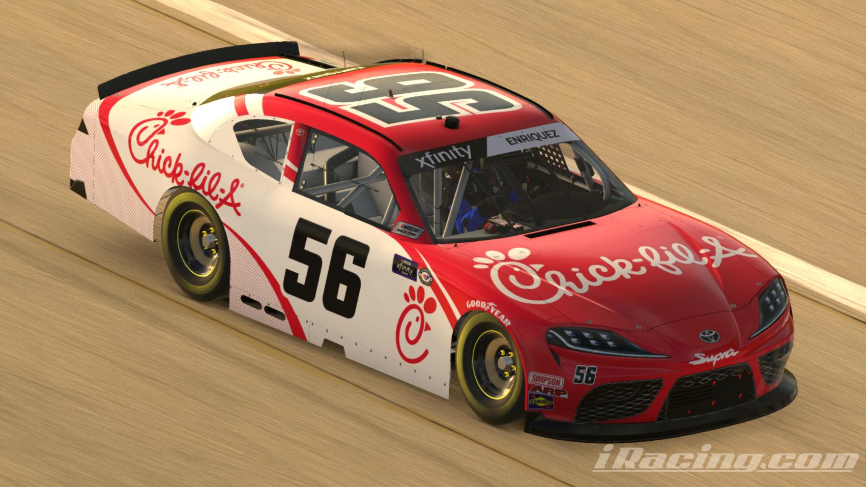 Preview of Chick-Fil-A Toyota Supra by Oscar Enriquez