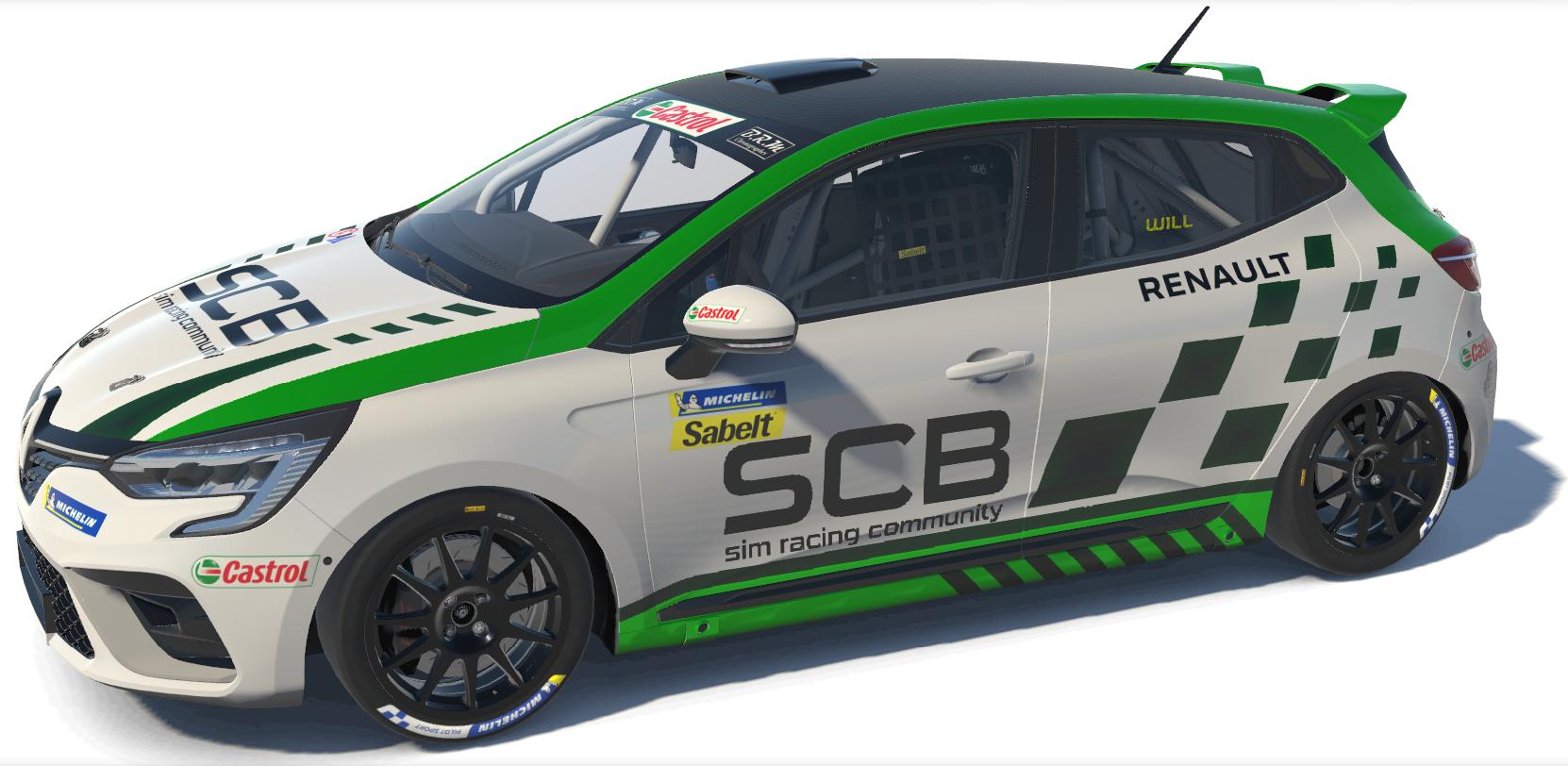 Preview of Renault Clio SCB Community green by Jerrit Will