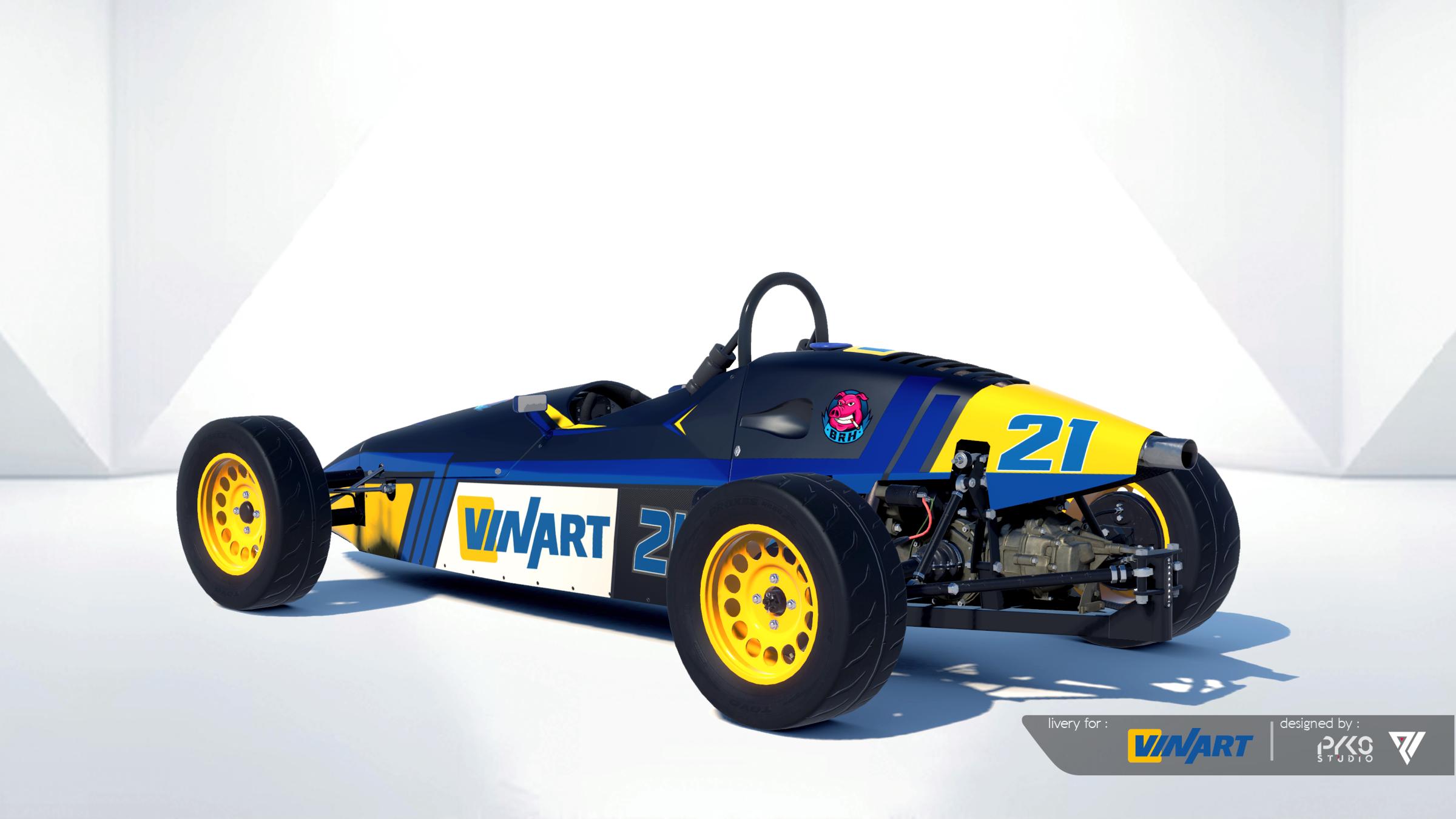 Blue Riddon Roid Hog Vinart.com - Blue Ribbon Hogs FV by Syaiful Ariffin - Trading Paints